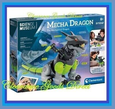 Clementoni Science Museum Mecha The Mechanical Dragon Kit Gift