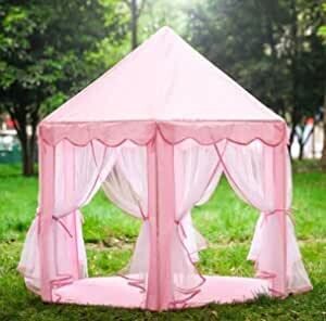 Children Play Tent Folding Kids Pink Princess
