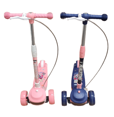 Foldable 3 Wheel Kids Toys Kick Foot Scooter