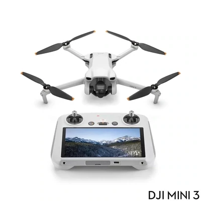 DJI Mini 3 with DJI Remote Control and 128GB Samsung microSD card for Action Sports Cameras