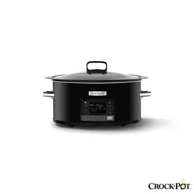 ​Crockpot Time Select 5.6L Digital Slow Cooker CSC093 Electronic Timer Cookware