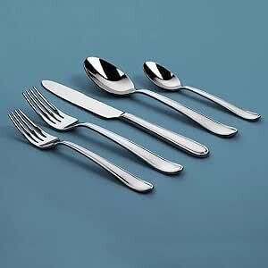Gourmet Settings Melody Collection 20-Piece Flatware Set 18/10 Stainless Steel