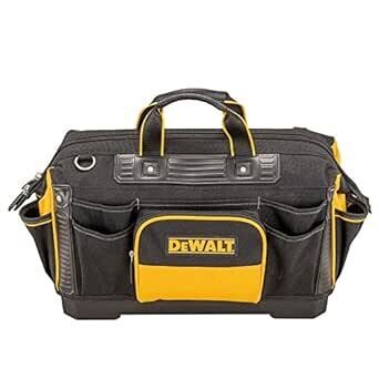 DeWalt 18" Tool Bag Hand and Power Tools Storage + Shoulder Strap