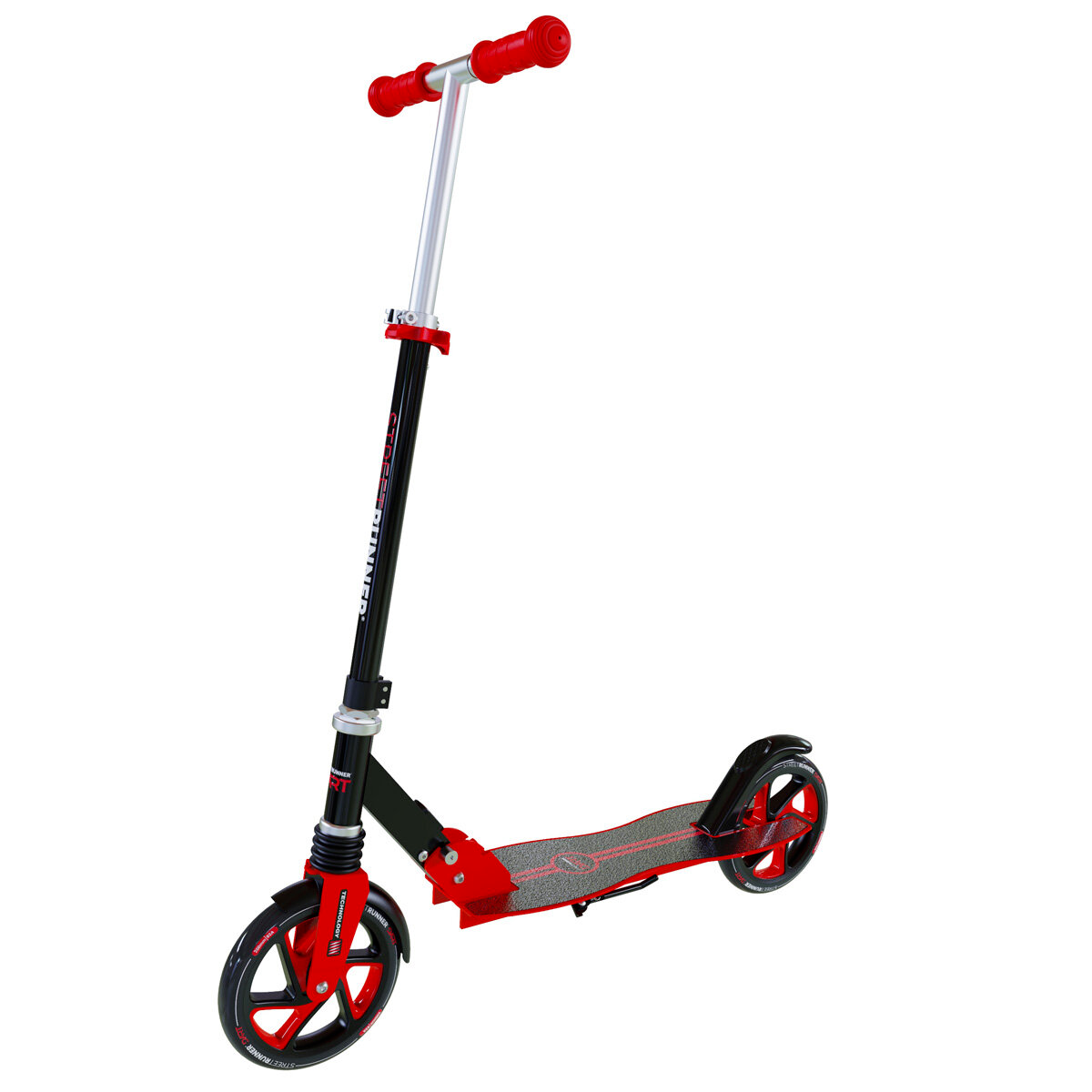 Street Runner Dart Folding Kick Scooter with Front Wheel Suspension