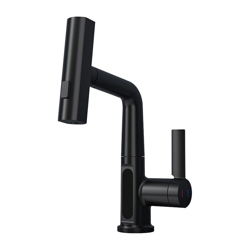 Suprills Kitchen Sink Tap with Pull Out Spray, Multifunction 360 Degree Rotation