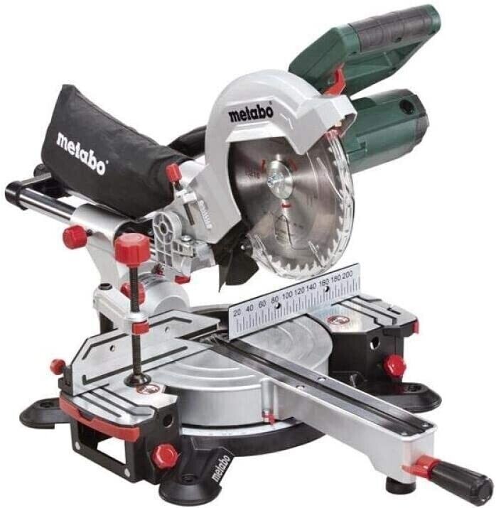 Metabo KGS216M 240v 216mm 1500w Laser Slide Compound Mitre Saw