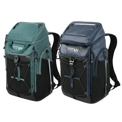 Titan 26 Can Backpack Cooler Ice Bag Food Drinks in 2 Colours
