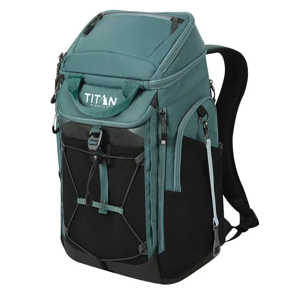 Titan 26 Can Backpack Cooler Ice Bag Food Drinks in 2 Colours
