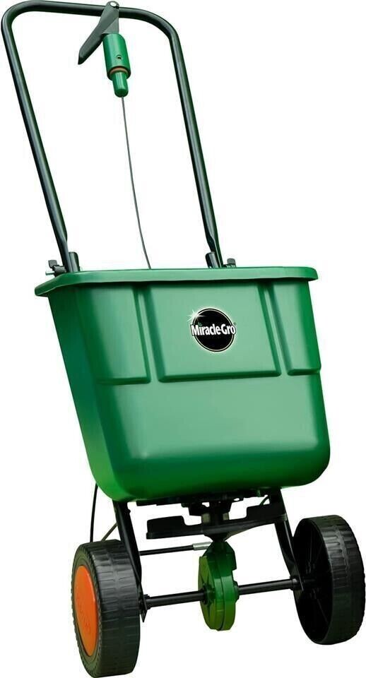 Miracle-Gro Rotary Spreader Lawn Spreader Fertilizer Sower Rock Salt Garden
