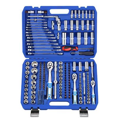 Suprills 216 Piece Mechanics Tool Set Socket DIY Hand Tools Garage