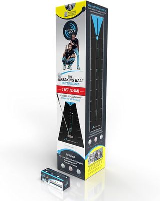 ME AND MY GOLF Breaking Ball Putting Mat - Simulate Breaking Putts At Home