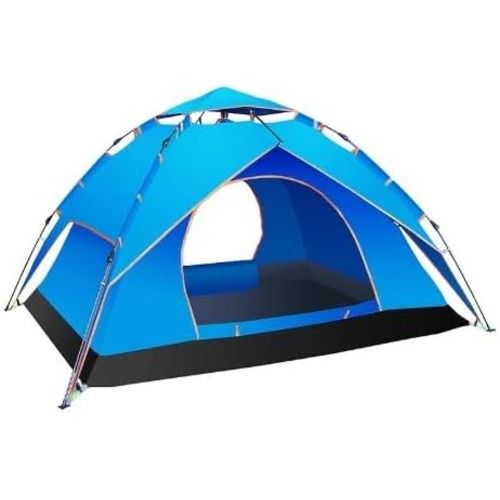Suprills 3 in 1 Pop Up Tent for 3-4 Man | Automatic Instant Double Layer Camping Tent Shelter Beach Tent | Waterproof and Lightweight