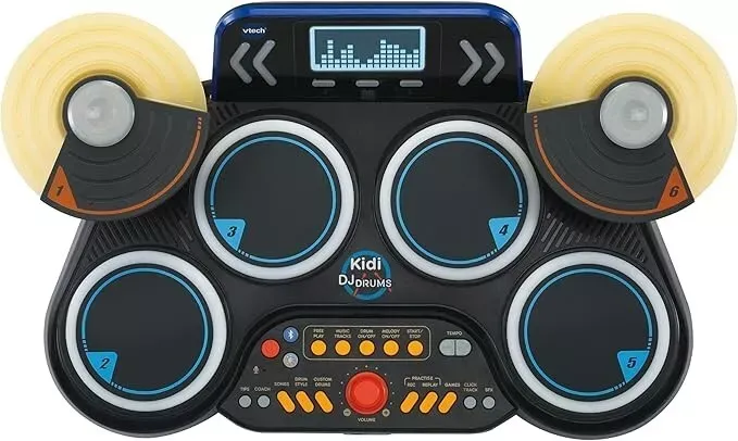 VTech Kidi® DJ Drums Light-Up Electronic Drum Kit for Kids
