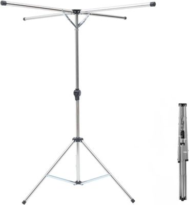 Folding Clothes Airer Adjustable Portable 4 ARM Dryer Rail Hanger