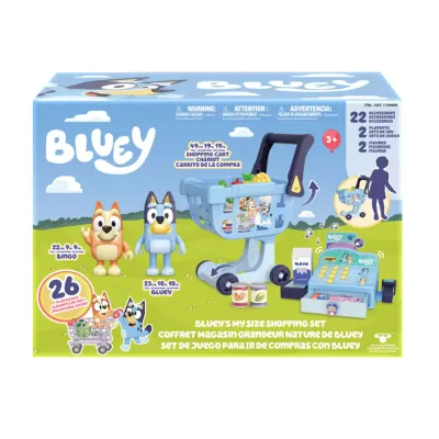 Bluey&#39;s My Size Shopping Exclusive  26 pieces Set  (3+ Years)
