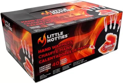 Little Hotties Hand Toe Warmers Pocket Glove Winter Outdoor Bulk Pack 40 pairs