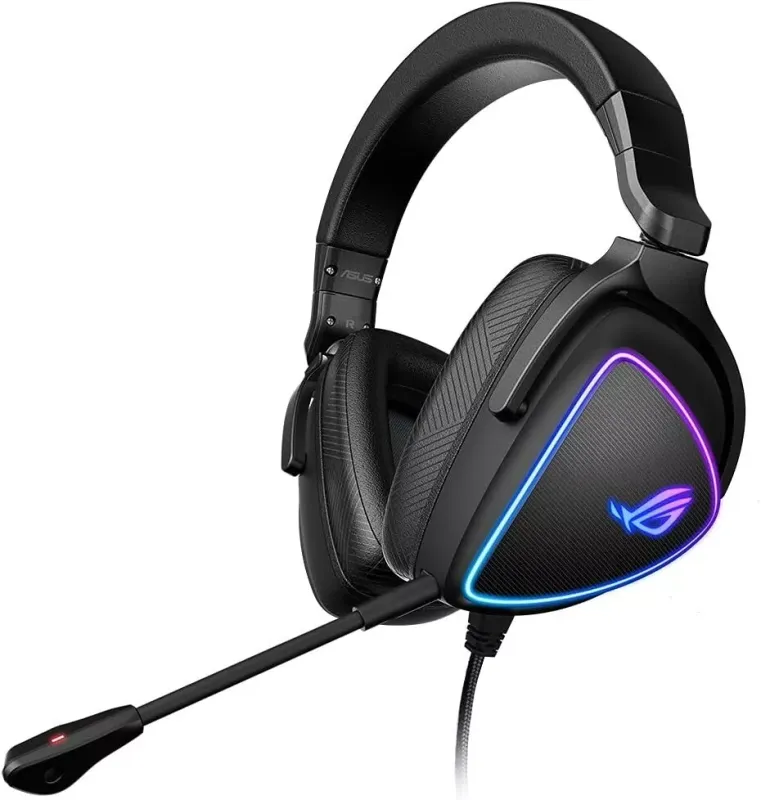 ASUS ROG Delta S Wired RGB Quad-Dac Gaming Headset PC, Nintendo Switch,PS5