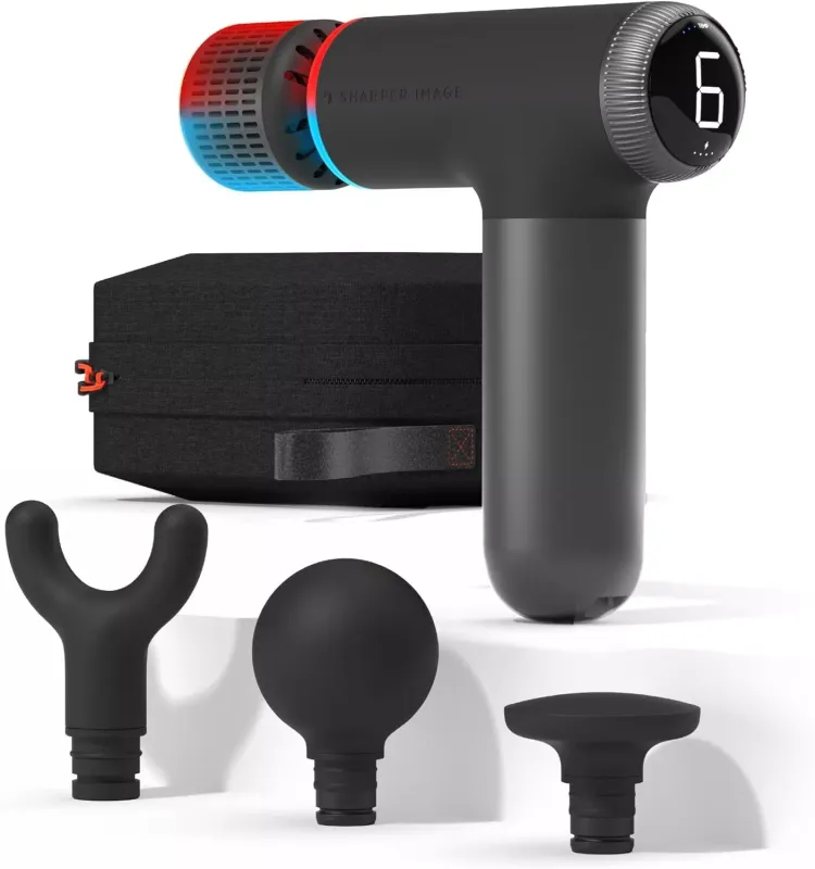 Sharper Image Powerboost Pro+ Compact Hot &amp; Cold Percussion Massager