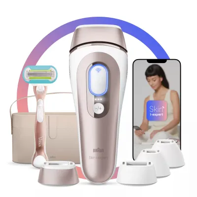 Braun Smart IPL Skin I-Expert Hair Remover PL7387 Built-in Skin Protection