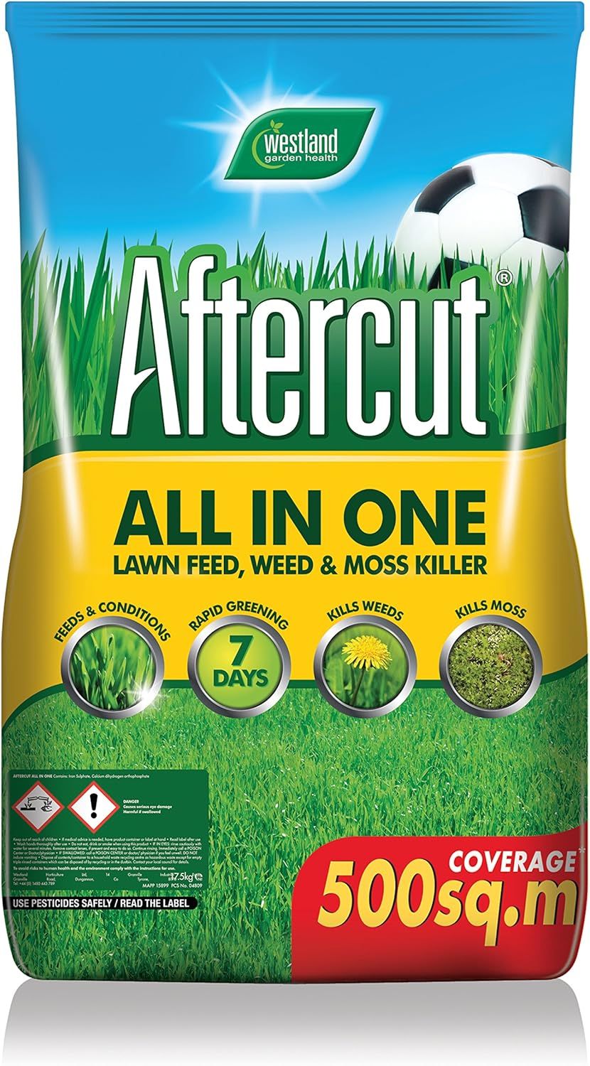 Westland 500m Lawn Feed Weed Moss Killer