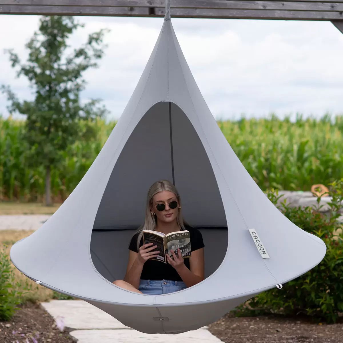 Vivere Double Cacoon with Hanging Kit Hammoack