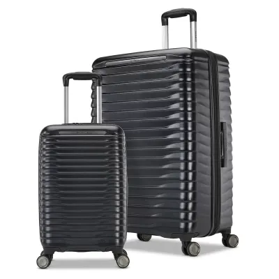 Samsonite Element 2 Piece Hardside Suitcase/Luggage Set 4 Wheel Spinner