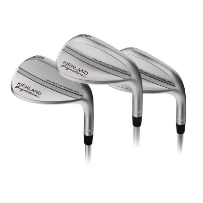 Kirkland Signature 3-Piece Golf Wedge Set Right Handed Carbon Steel Formula