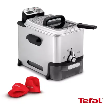 Tefal FR8058G0 New Oleoclean Pro Fryer 2300W Easy Clean Fryer 3.5L with Mitts