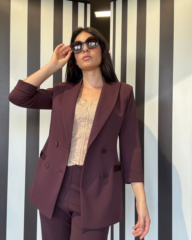 Blazer e Pantalone Imperial – Bordeaux
