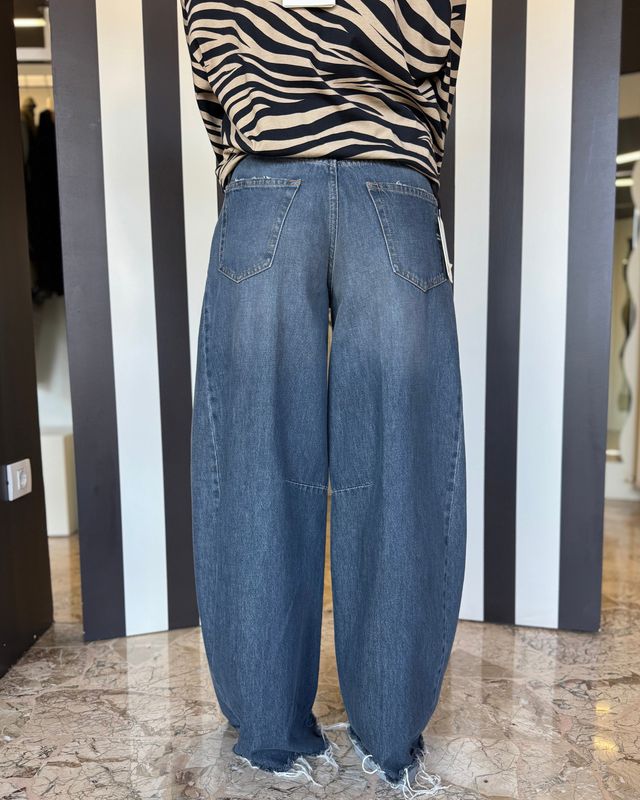 Jeans Wide Leg a Gamba Ampia – VICOLO