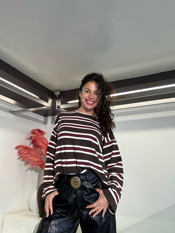 Maglia riga Susy mix