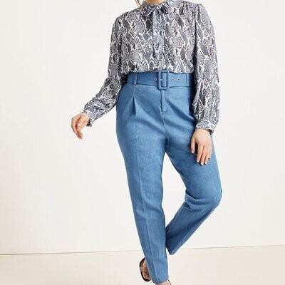 Eloquii High Waisted Jeans with Belt MED