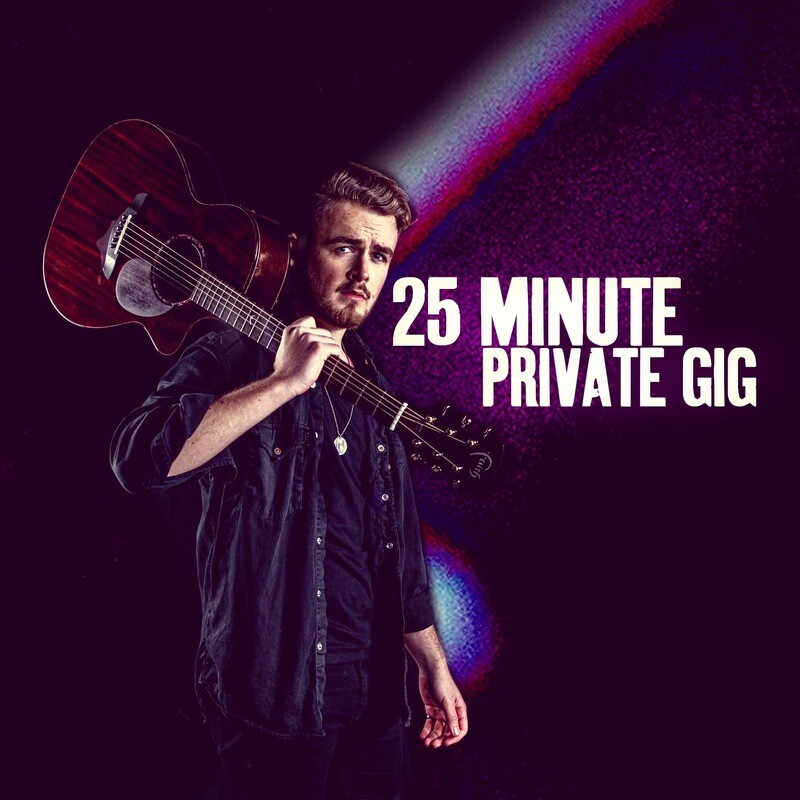 25 Minute Private Livestream Gig