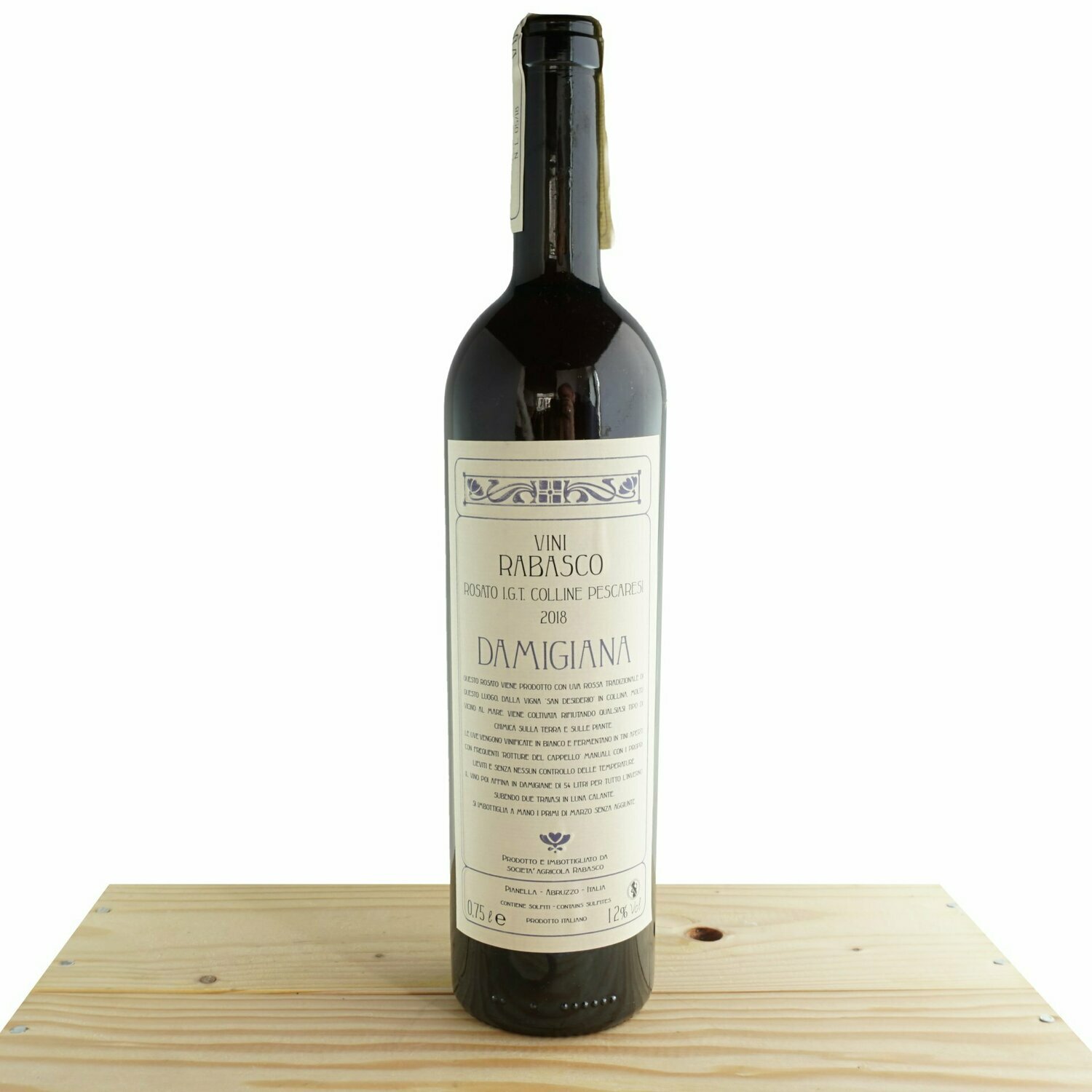 Damigiana Rosato (2017) - Azienda Agricola Rabasco