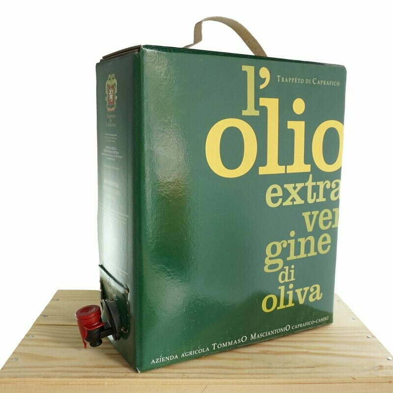 Olio Extra Vergine d'Oliva Bio 2023 - Bag in box - Presidio Slow Food