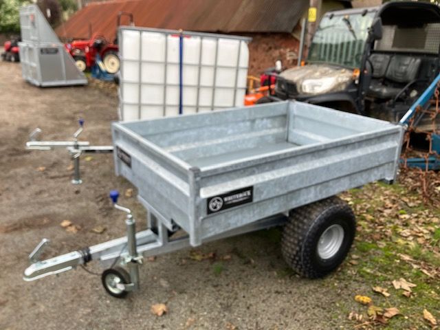 quad atv tipping trailer