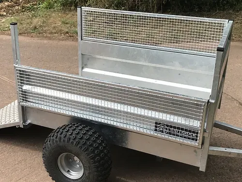 sheep trailer 2 metre drop side
