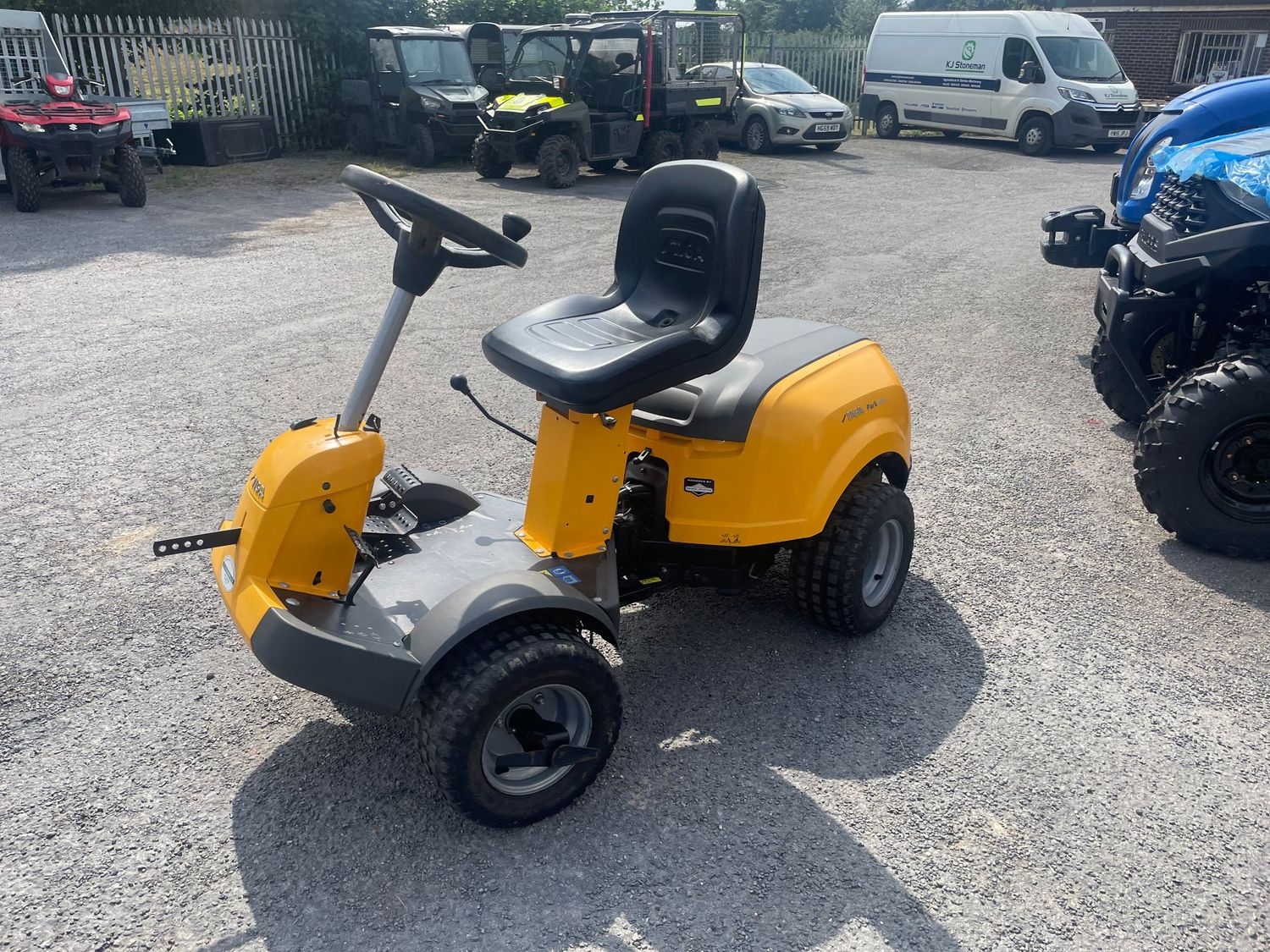 Used Stiga Park 340x, sold without a deck or with new one, Price to be confirmed and dependant on options