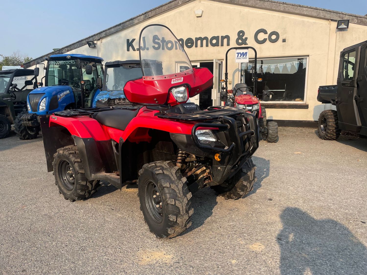 Honda TRX520 4x4 Automatic DCT Power steering, £5995 Plus Vat