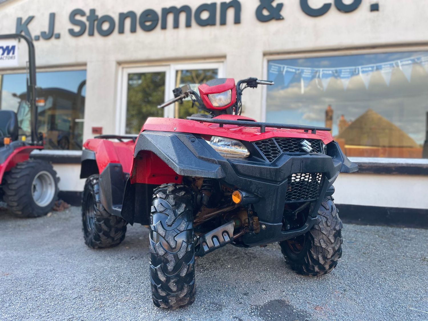 Suzuki KingQuad 750, Power steering