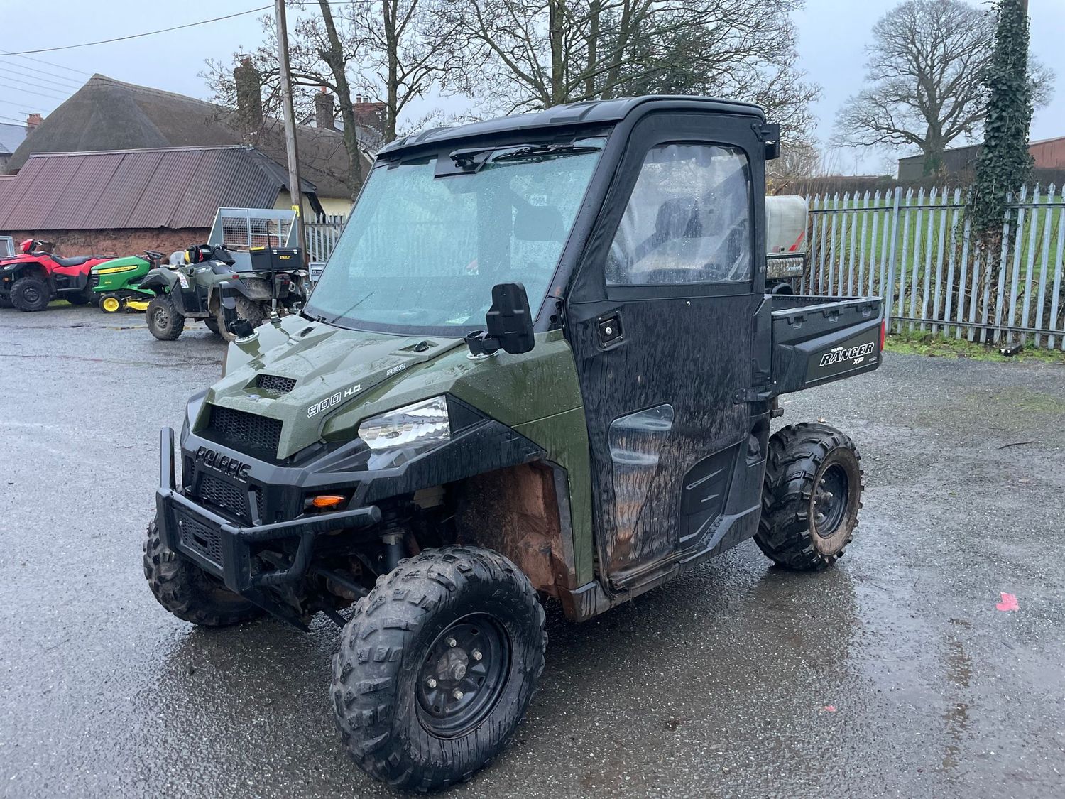 Used Polaris Ranger XP900 petrol, £9250 Plus Vat