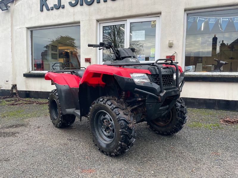 Honda TRX 420, £4250 Plus vat
