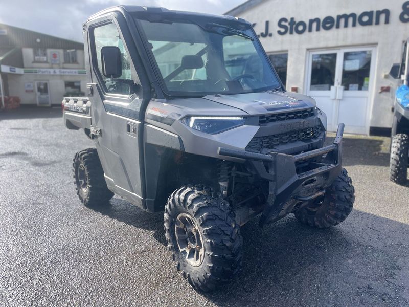 Polaris Ranger Diesel Deluxe, Full cab with heater. £15000 Plus Vat