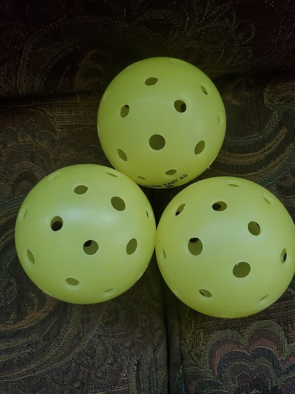 3 Onix Dura Fast 40 balls