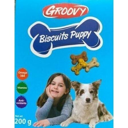 Groovy Biscuits Puppy 200g