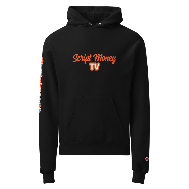 Script Money TV X Champion hoodie