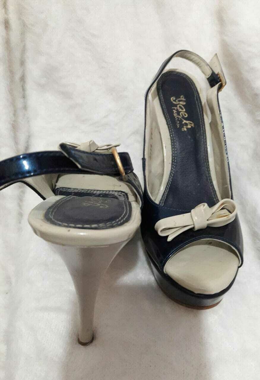 Zapatillas Azul- Beige