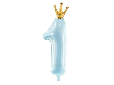 Number 1 Sky Blue