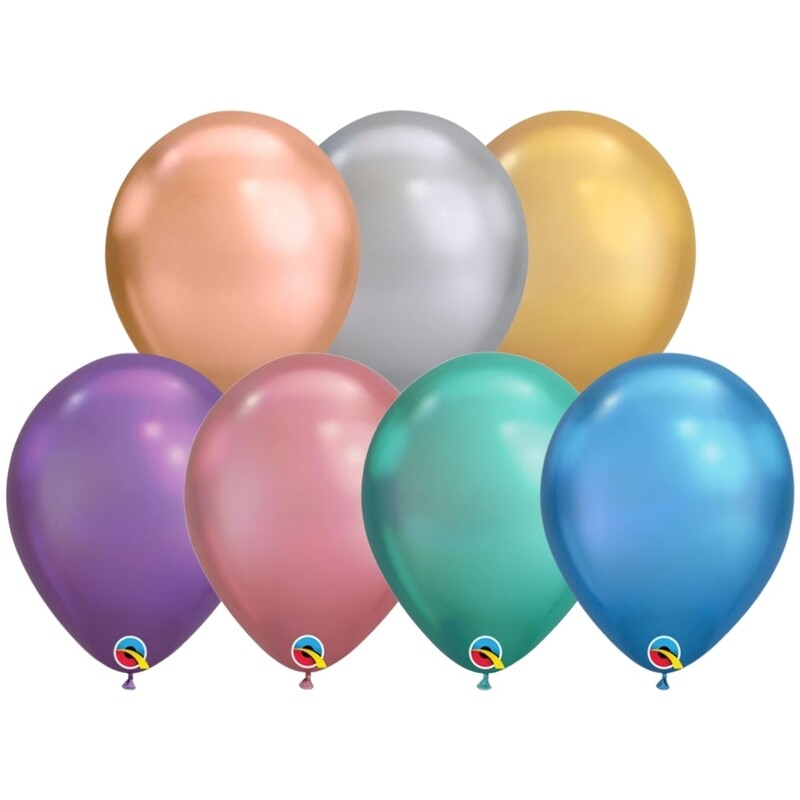 Individual Chrome Balloon