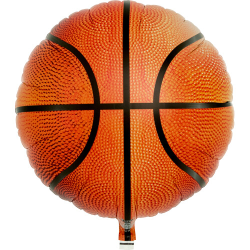 Basketball Foil Balloon